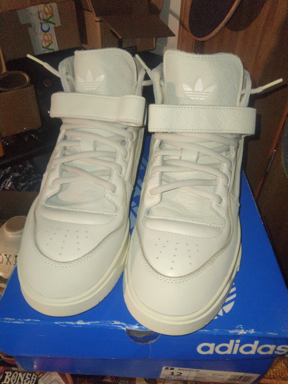 Adidas Forum Premier Off-White High-Top -12